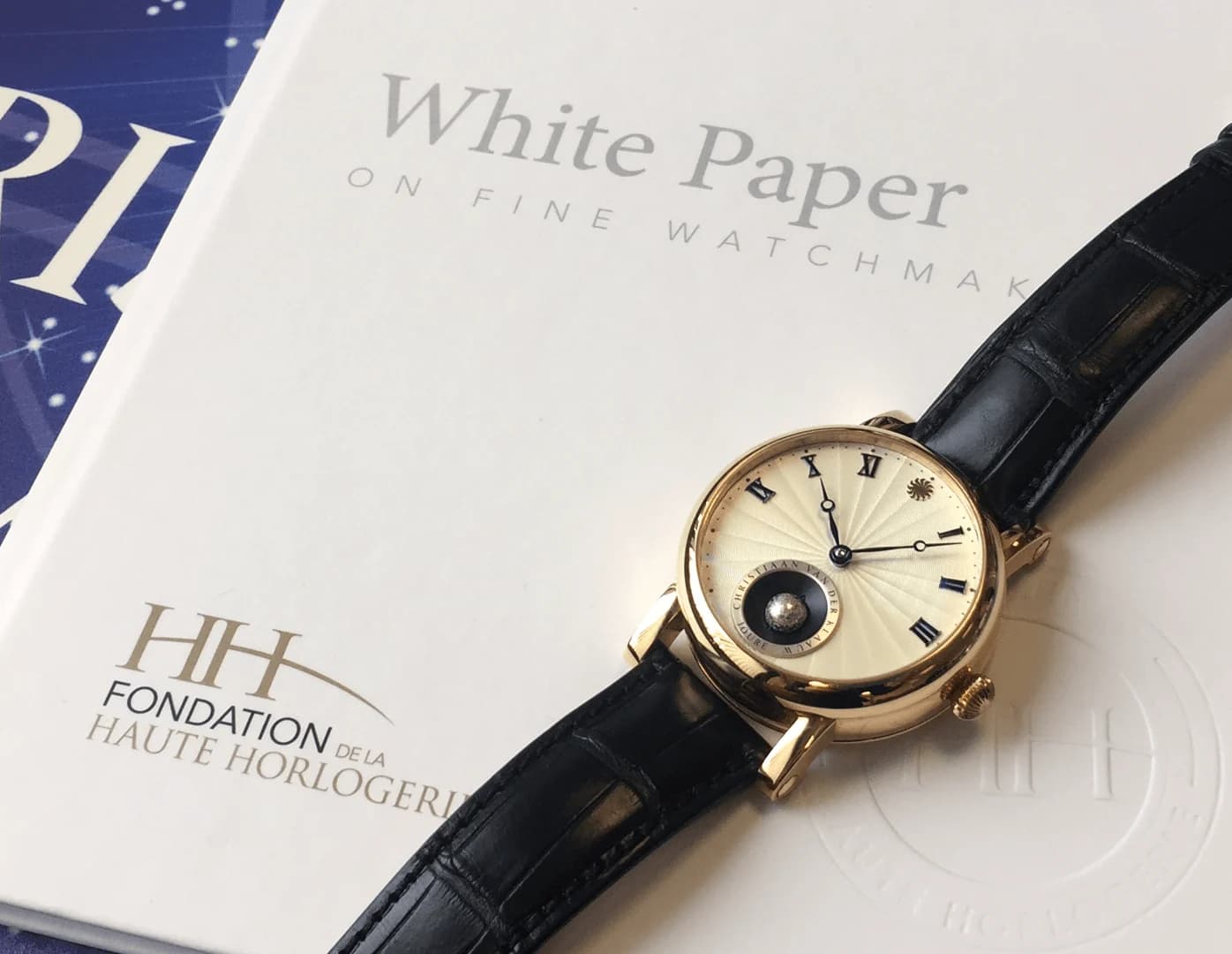 CVDK watch on a Fondation de la Haute Horlogerie white paper