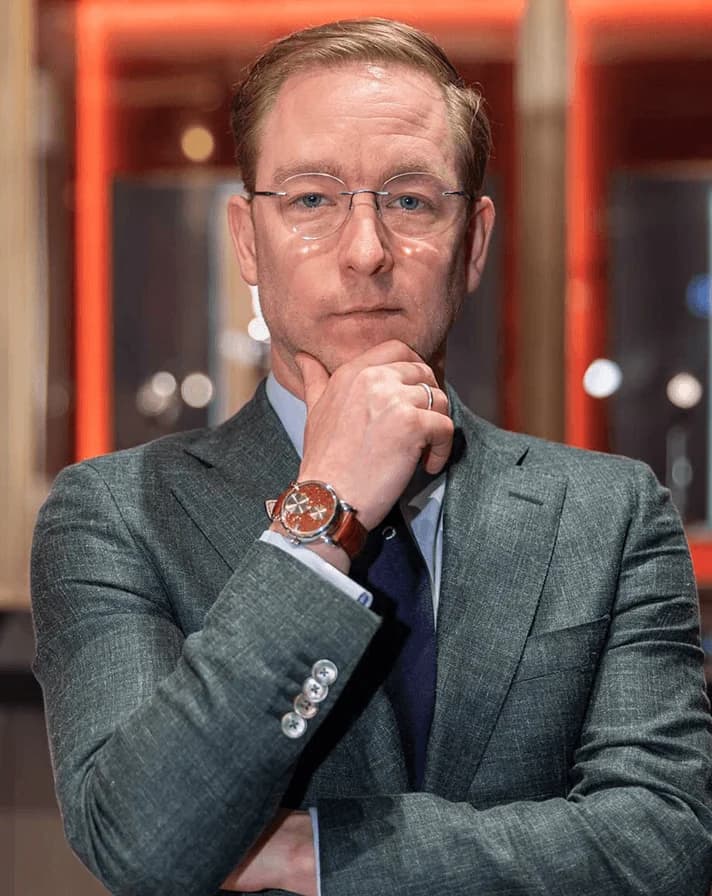 Pim Koeslag, CEO and master watchmaker