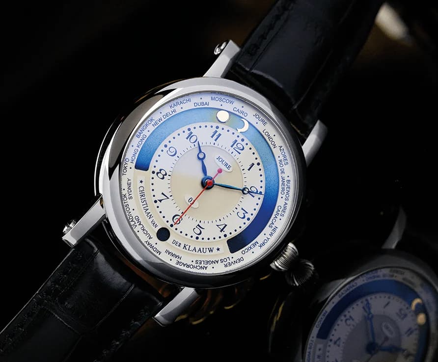 Early CVDK astronomical wristwatch