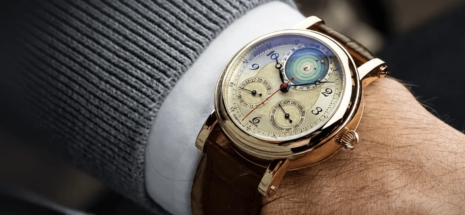 The original CVDK Planetarium on the wrist