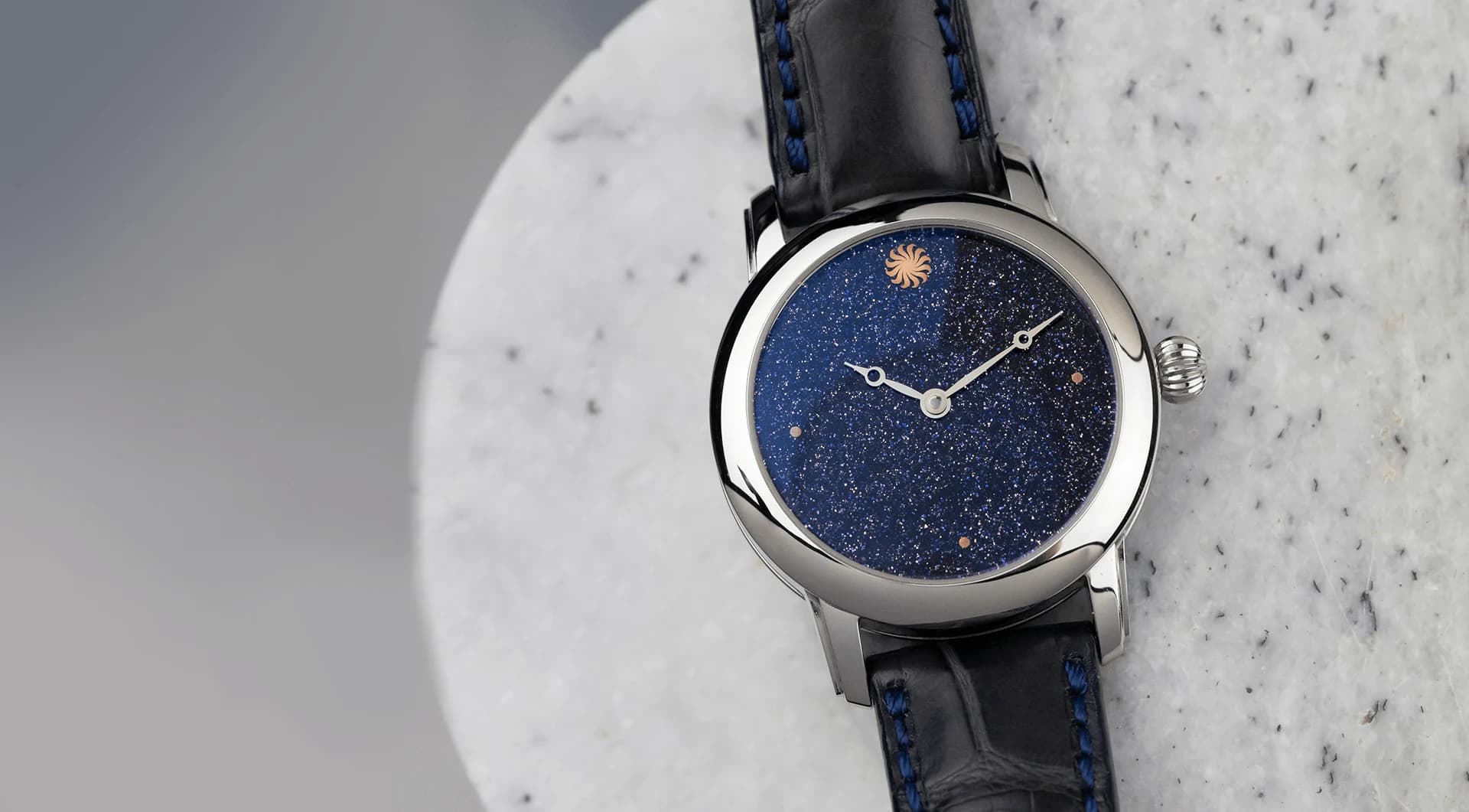 Lady Orion Stardust Aventurine on the wrist