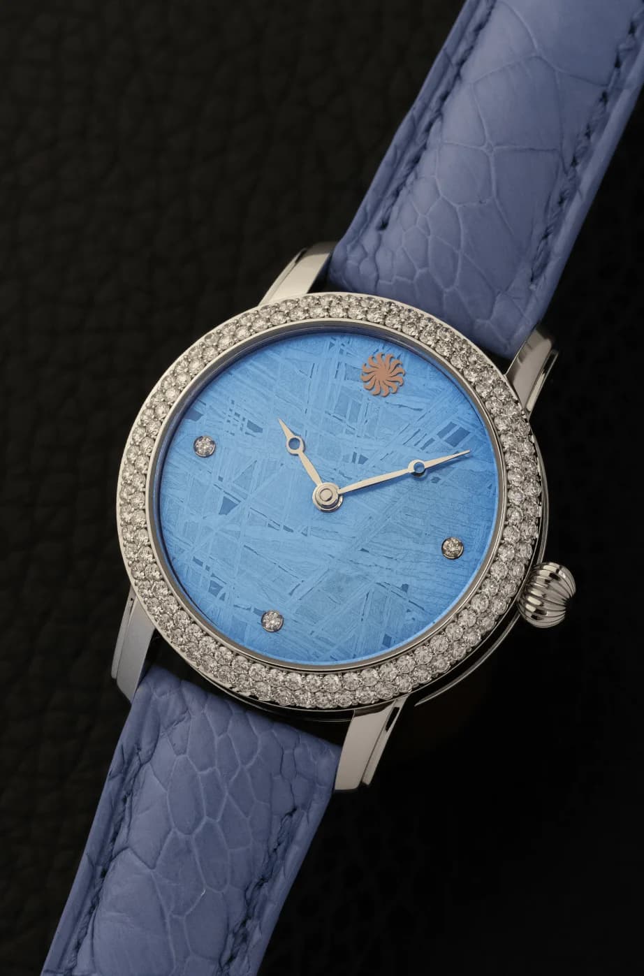 Lady Orion Stardust Blue Meteorite Diamonds, detail 3