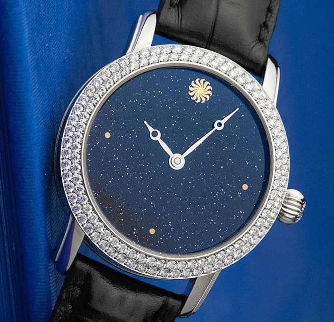 Lady Orion Stardust Diamond Bezel, detail 1