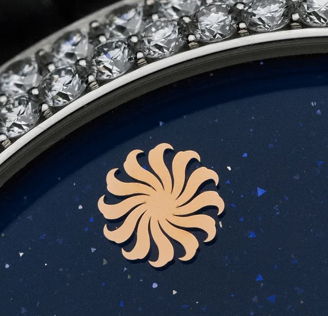 Lady Orion Stardust Diamond Bezel, detail 2