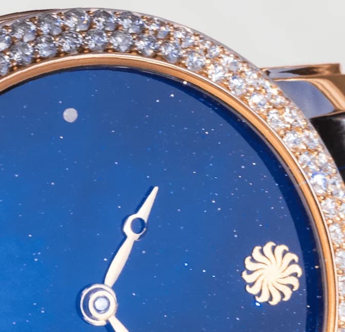 Lady Orion Stardust Diamond Lunette Rose Gold, detail 2