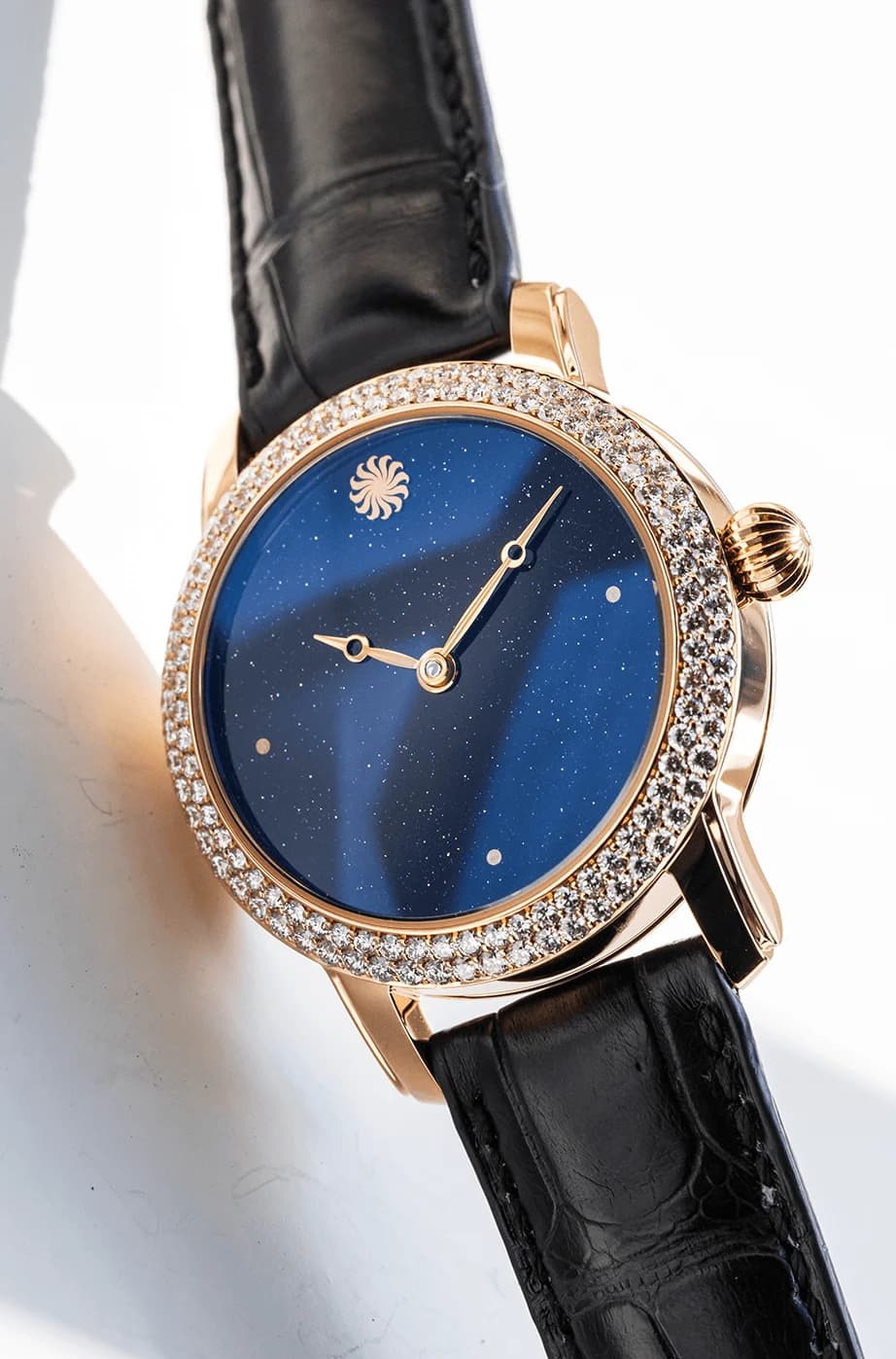 Lady Orion Stardust Diamond Lunette Rose Gold, detail 3