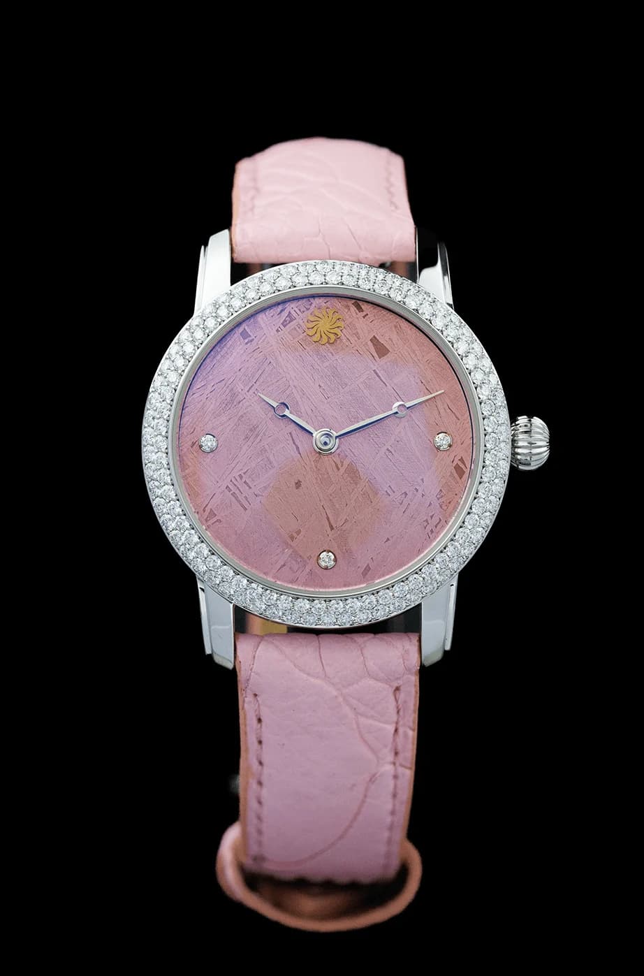Lady Orion Stardust Pink Meteorite Diamonds, detail 3