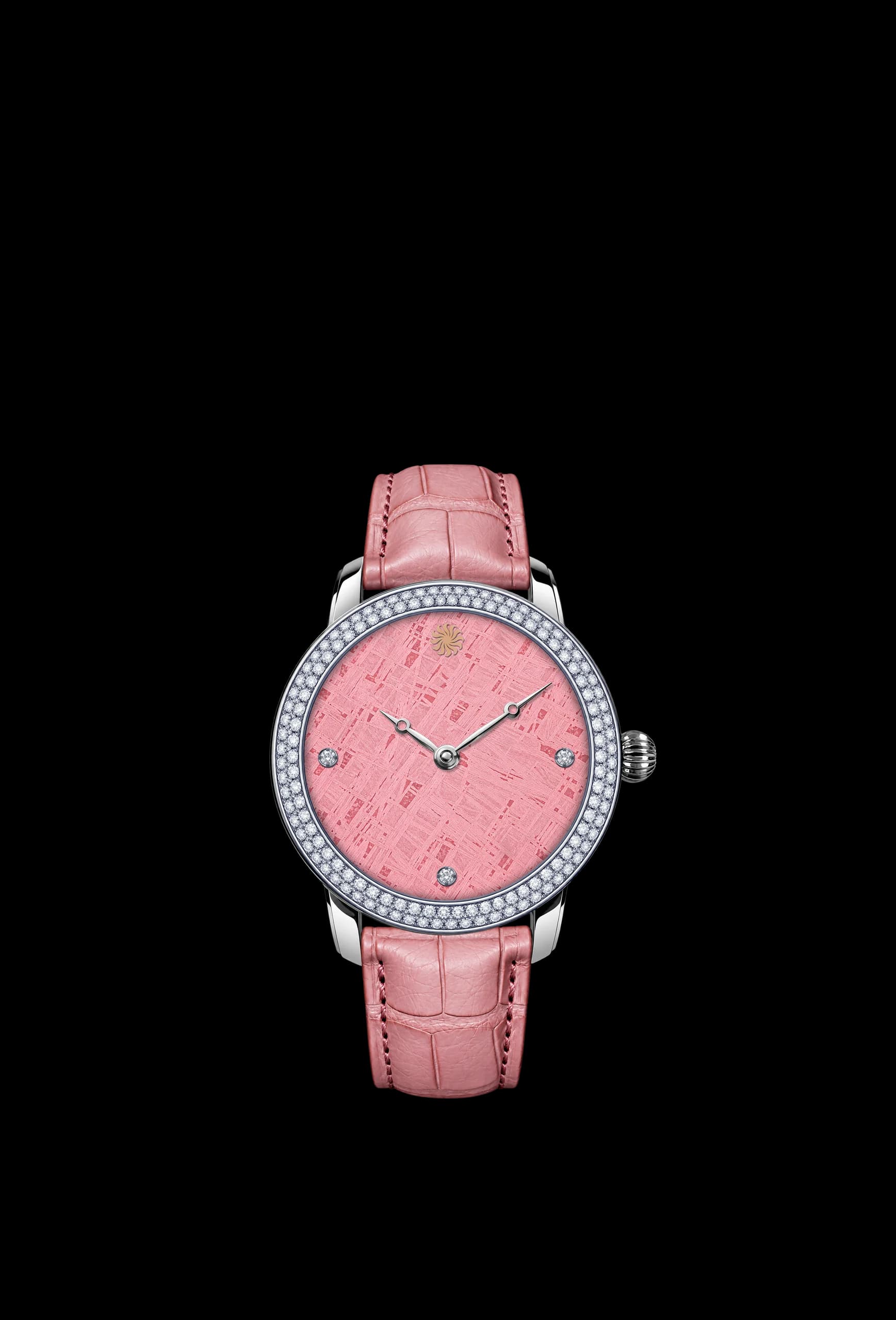 Lady Orion Stardust Pink Meteorite Diamonds CKOD38P8, front