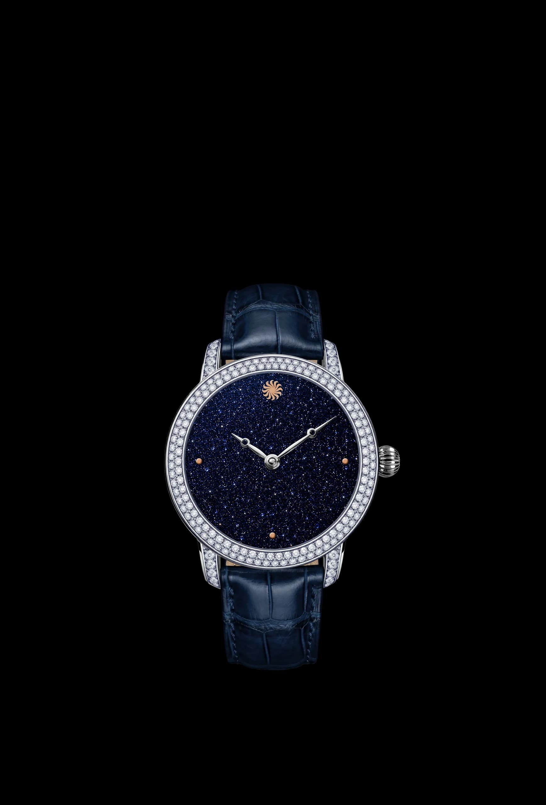 Lady Orion Stardust Steel Full Diamond CM1000, front