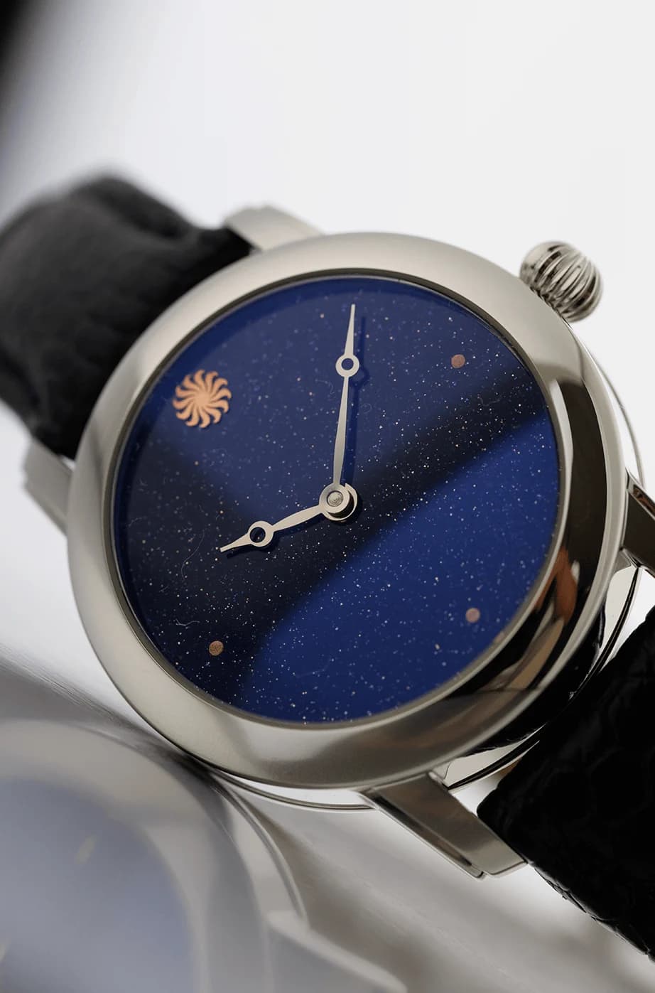 Lady Orion Stardust White Gold, detail 3