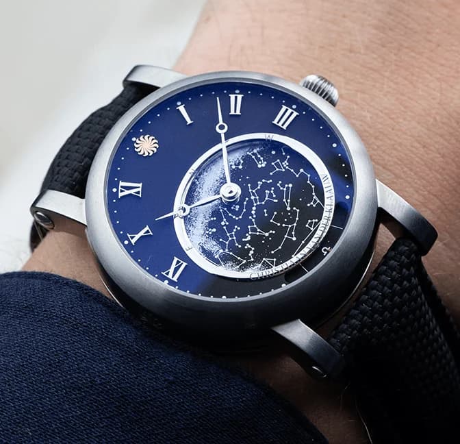 Orion Matt Black on the wrist