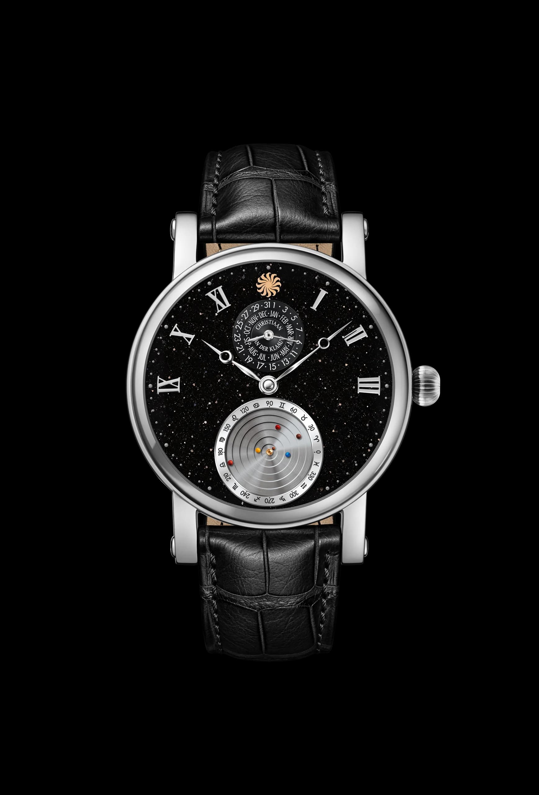 Planetarium Black Aventurine CKPT33B4, front
