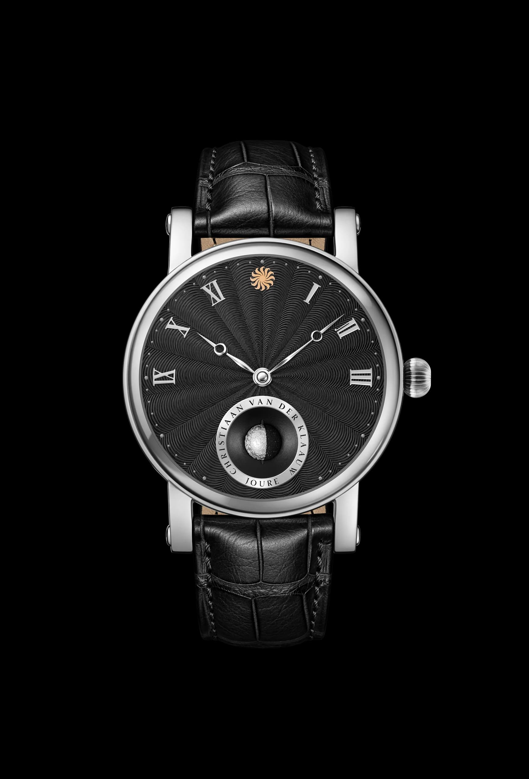 Real Moon Joure Guilloché Black CKRJ3344, front