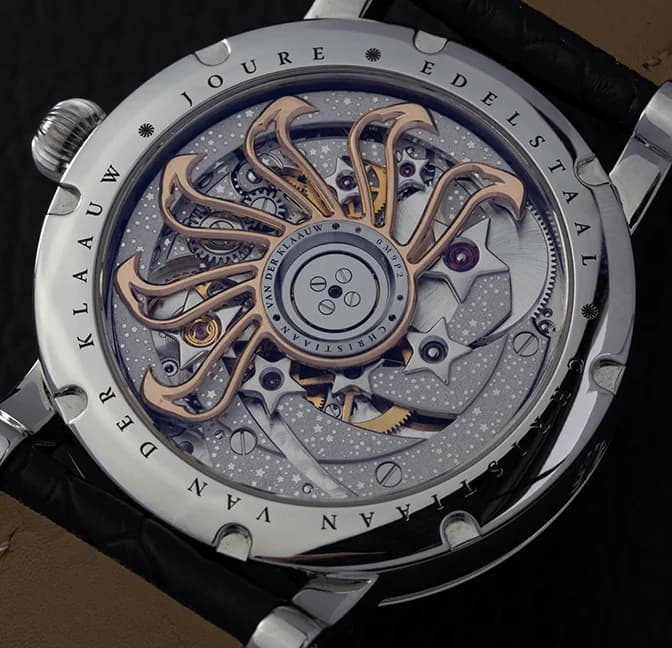 Real Moon Joure Guilloché Black, detail 5